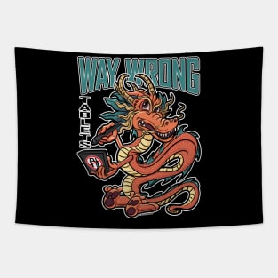 Way Wrong Tablets AI Dragon Tapestry