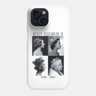 Rip Queen Elizabeth II God Bless the beautiful Queen 1926-2022 Phone Case