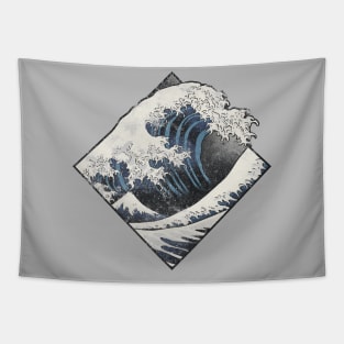 Wave Cube Tapestry