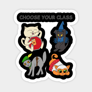 Choose Your Cat Class Magnet