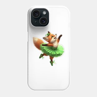 St Patricks Fox Phone Case