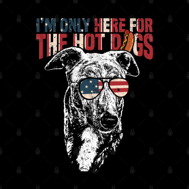 Greyhound Shirt Funny 4th of July Pup Tee by Madfido