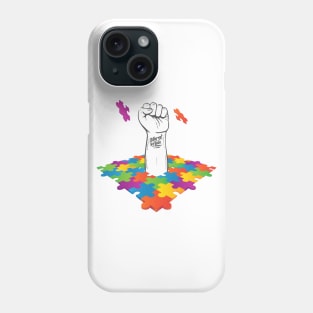 'Different Not Less' Autism Awareness Shirt Phone Case