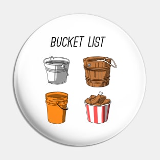 Bucket List Pin