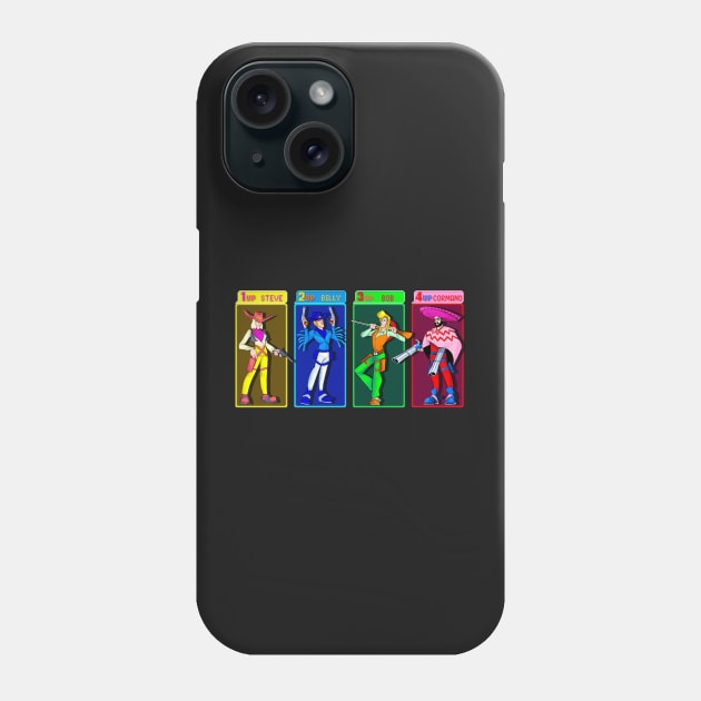 Sunset Riders Arcade Character Select Phone Case by Phreephur