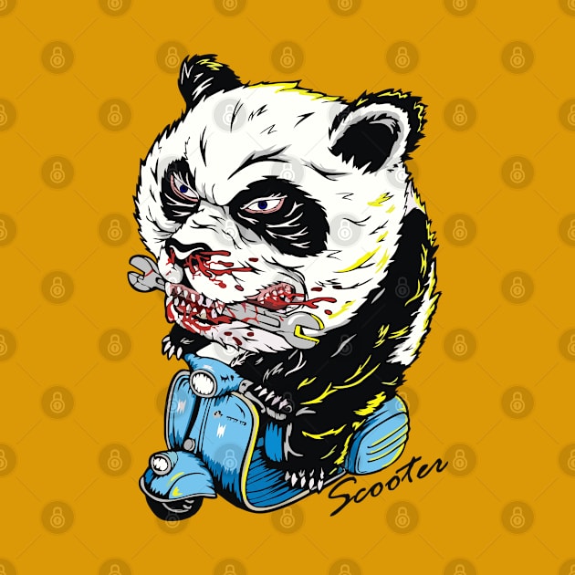 Angry Panda by Putra Samudra21