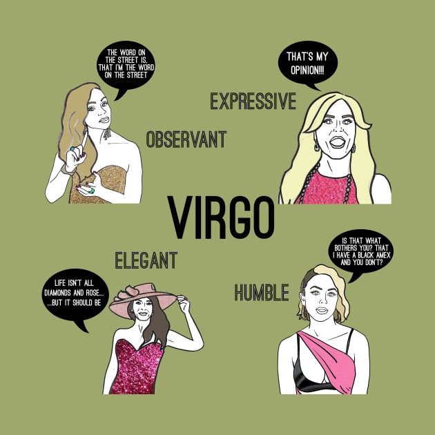 Virgo- Bravostrology series by Katsillustration