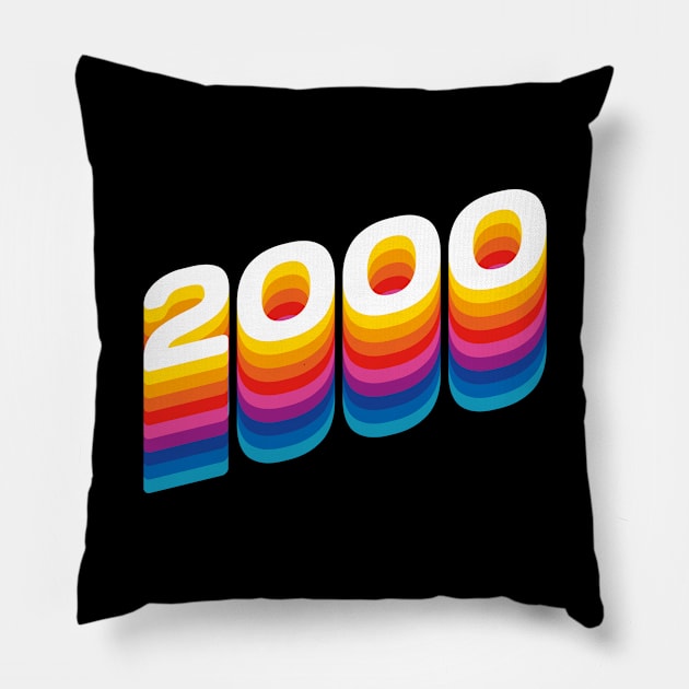 2000 Pillow by Jennifer