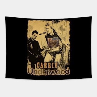 Carrie Underwood 3 ArtDrawing Tapestry