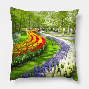 Keukenhof Tulip Festival, Holland Pillow