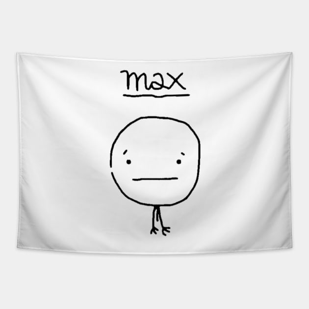 Life is Strange Max Sketch Sticker Tapestry by senaeksi