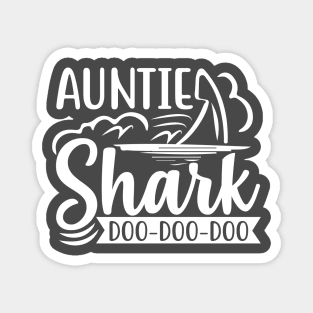 Auntie Shark Magnet