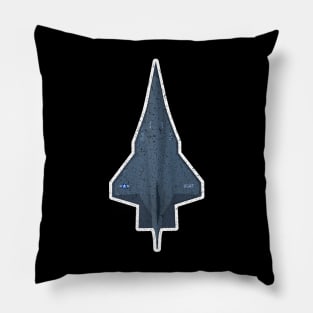 Top Gun Maverick - SR-72 - Distressed Pillow