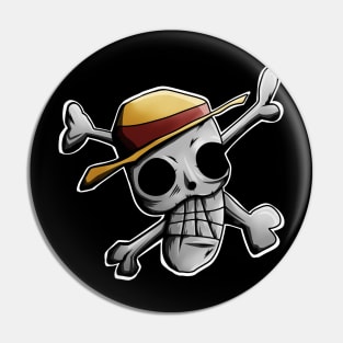 One Piece 'Zoro Skull' Enamel Pin - Distinct Pins