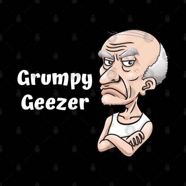 Grumpy geezer by Comic Dzyns