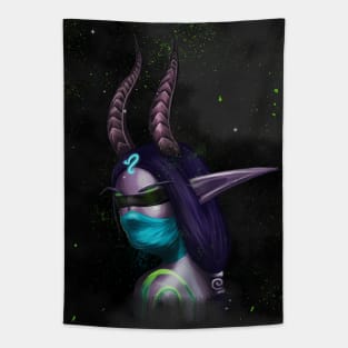 Demon Hunter Night Elves Tapestry