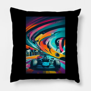 Formula One Car Pillow