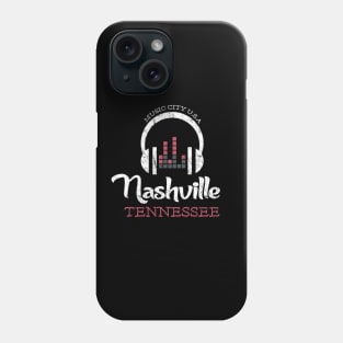 Nashville TN, Vintage Music Shirt, Country Music Phone Case