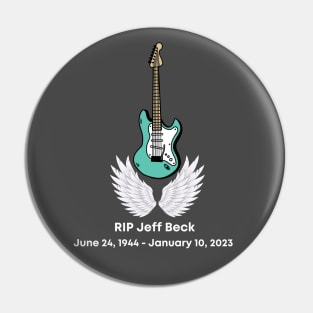 Jef Beck Tribute Guitar Pin