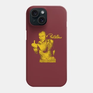 Funny Phil Collins Fan Art Yellow Gold Phone Case