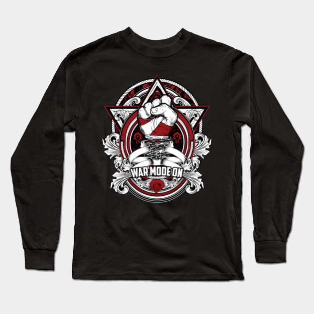 Wow Horde War Mode On World Pvp Wow Pvp Long Sleeve T Shirt