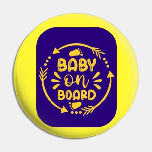 Baby On Board Pin