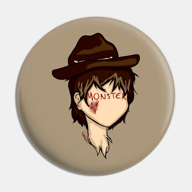 Just Another Monster Too - Carl Grimes Pin by oh_shoot_arts