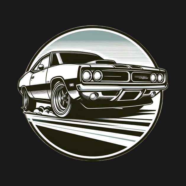 Classic American Muscle: Revving Through Time by Fusion Lab