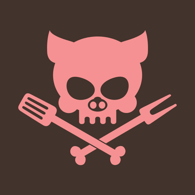 Crazy Guys Grill Jolly Roger - Pink by Celestial Rex