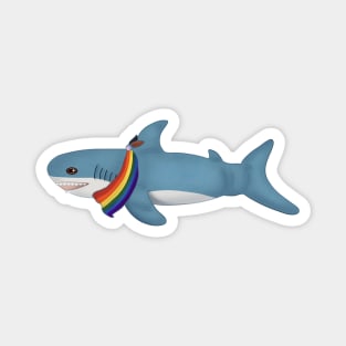 Blåhaj Pride Magnet