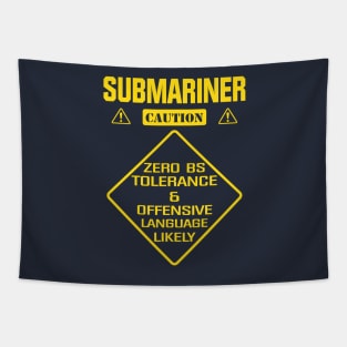 Submariner Warning Tapestry