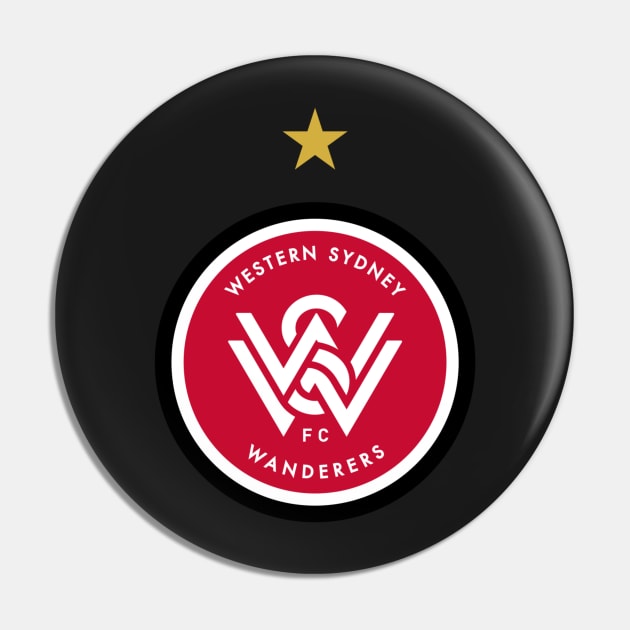 Western Sydney Wanderers FC Pin by zachbrayan