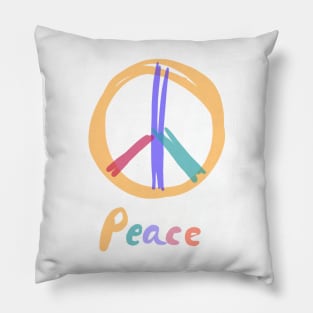 Peace Symbol Pillow