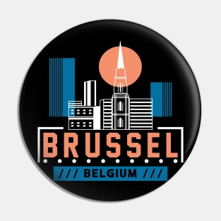 Brussel From Belgium Pin