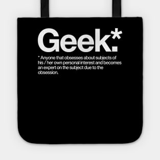 Geek Definition Tote