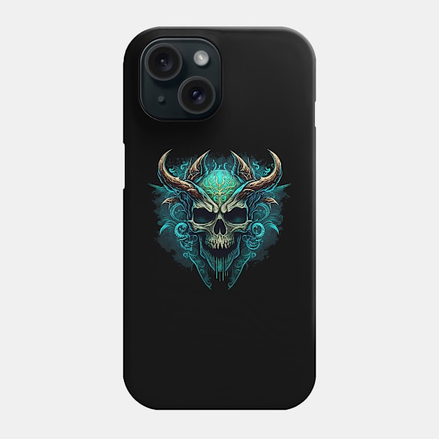 Skull 1 Phone Case by Farand Studio