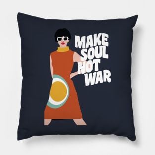 Make Soul Not War Pillow