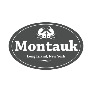 Montauk, Long Island, Badge T-Shirt