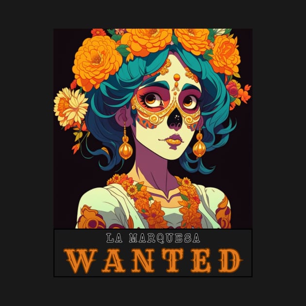 Wanted la Marquesa AI art by Dress Wild