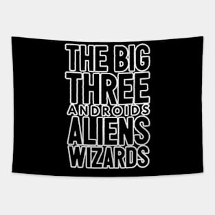 The Big Three Tapestry