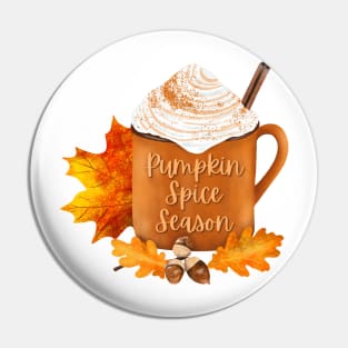 Pumpkin Spice Season Pin