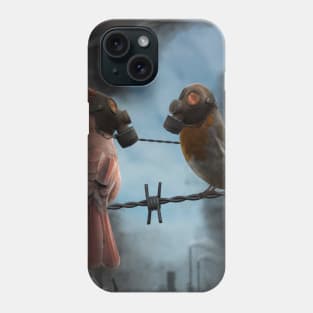 Bird mask Phone Case