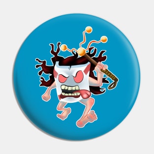 MASKED WITCH DOCTOR Pin