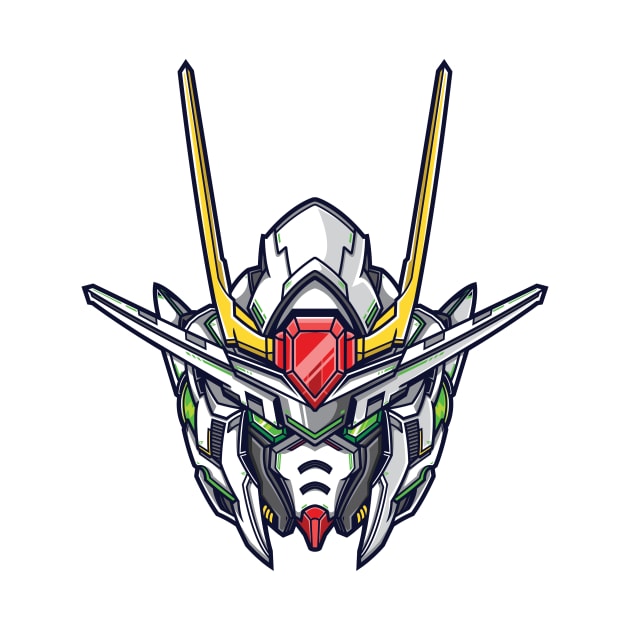 Fanart Gundam 00 Raiser by badsyxn