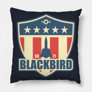 SR-71 Blackbird Pillow