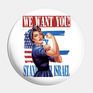 We Want You! (plain background) Pin