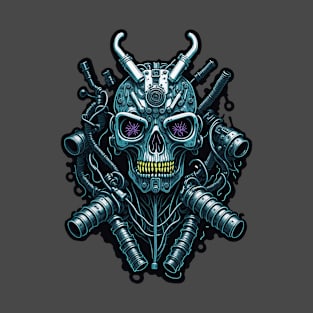 Cyborg Heads S02 D95 T-Shirt