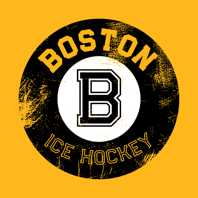 Boston ice hockey retro by Sloop