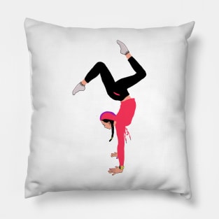 Yoga Girl Pillow