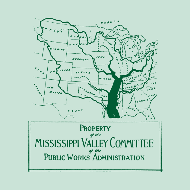 1933 Mississippi Valley Committee by historicimage